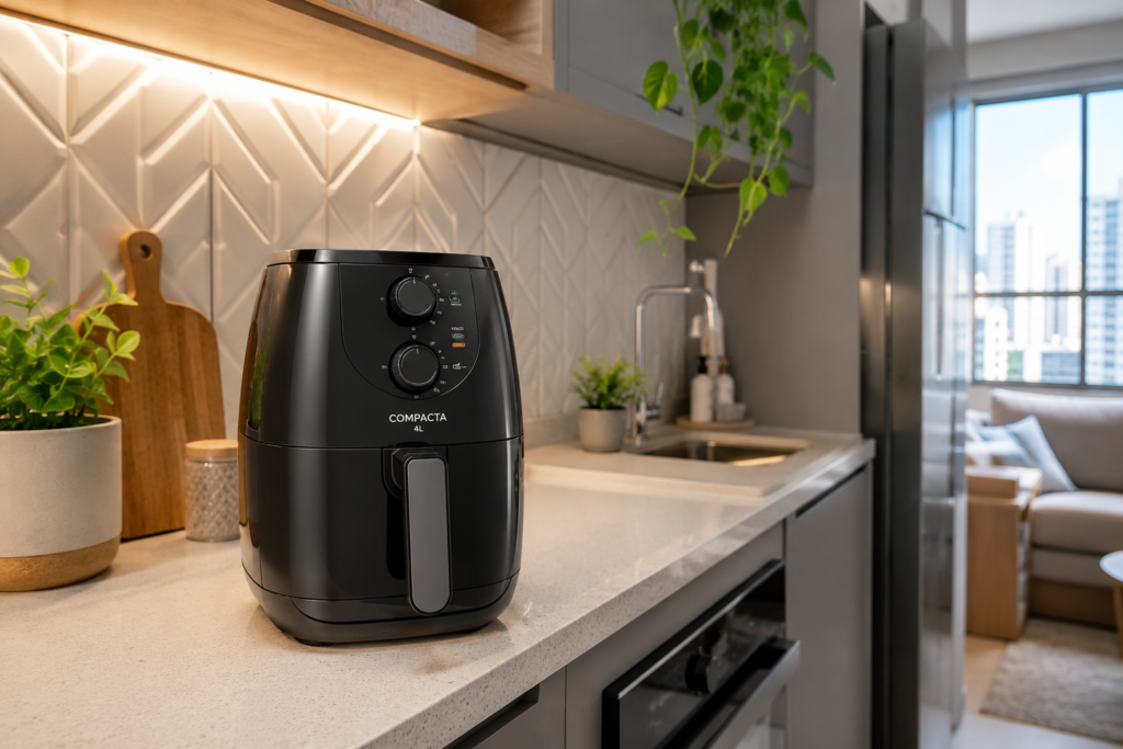 Air fryer compacta econômica para cozinha pequena: veja as 6 melhores opções